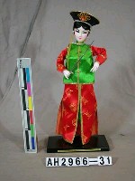 藏品(滿族女玩偶)的圖片